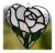 Rose full Heart 013 White #1710 @FOLKSY @180222 @16.00