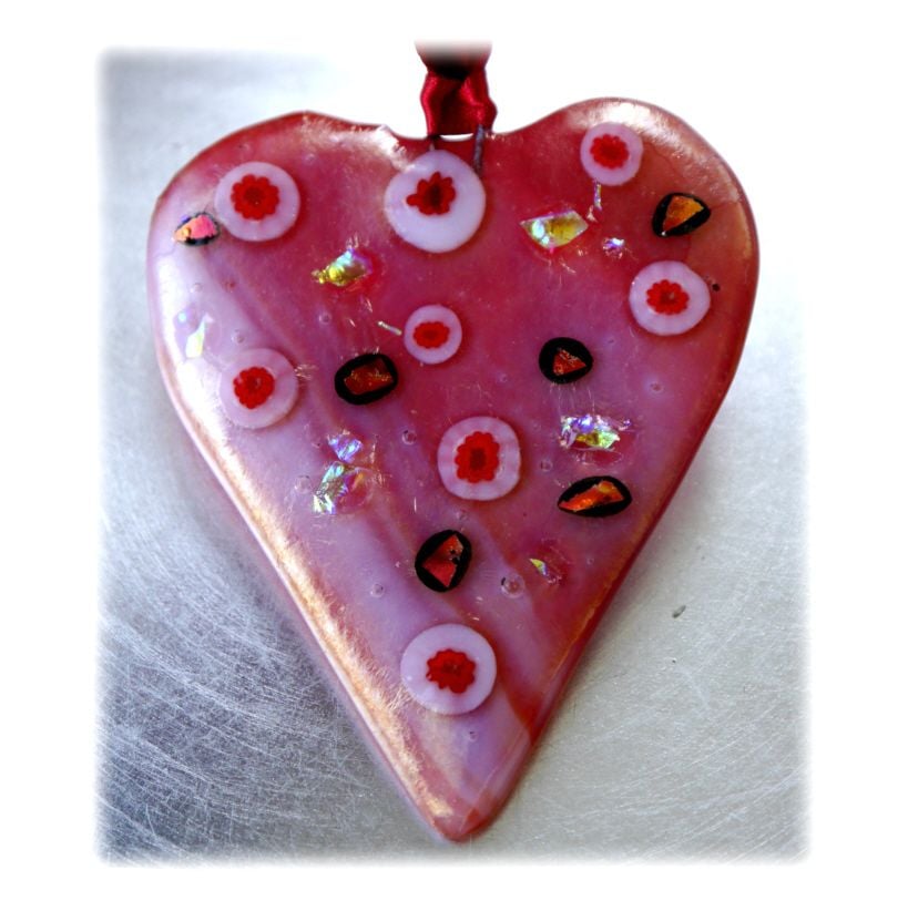 Fused  Glass Heart