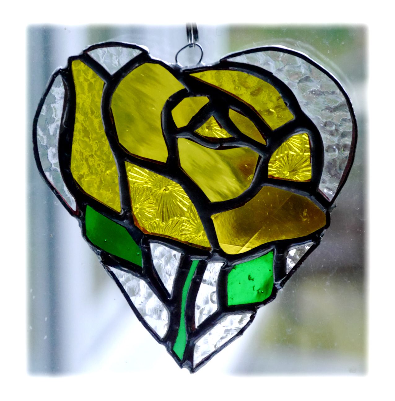 Rose full Heart 018 Yellow #1903 FREE 16.00