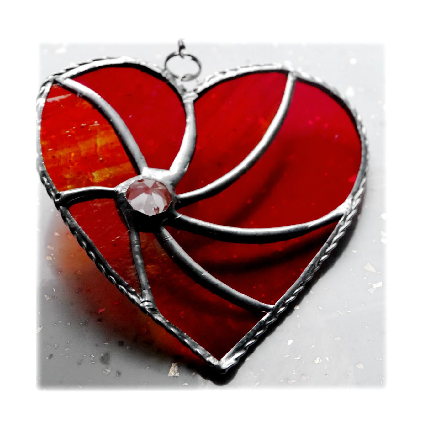 Swirl Heart 032 RED #1901 FREE 14.50