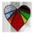 Heart 02 Rainbow 038 #1907 FREE 10.00