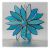 Sea Blue Flower 014 #1906 FREE 17.50
