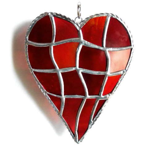 Patchwork Heart 046 Reds #2001 FREE 17.50