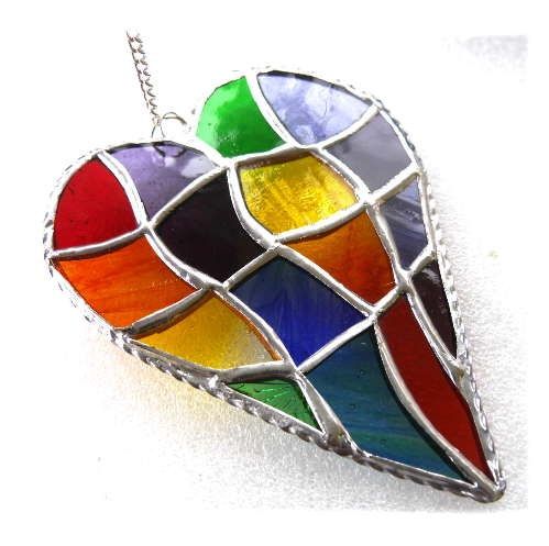 Patchwork Heart 049 Rainbow #2001 FREE 17.50