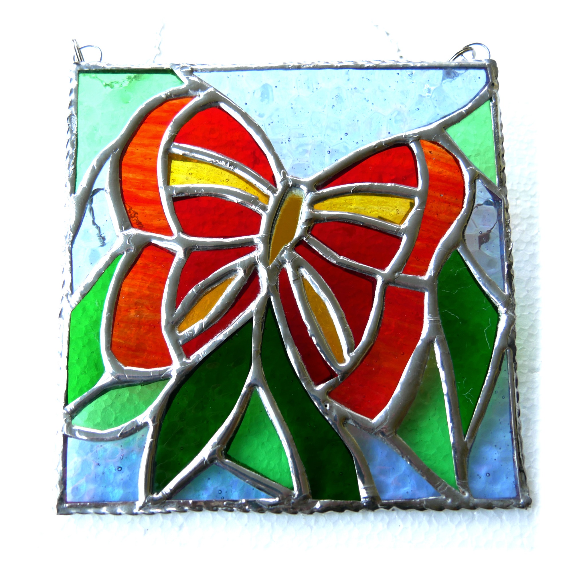 Butterfly Picture Stained Glass Art