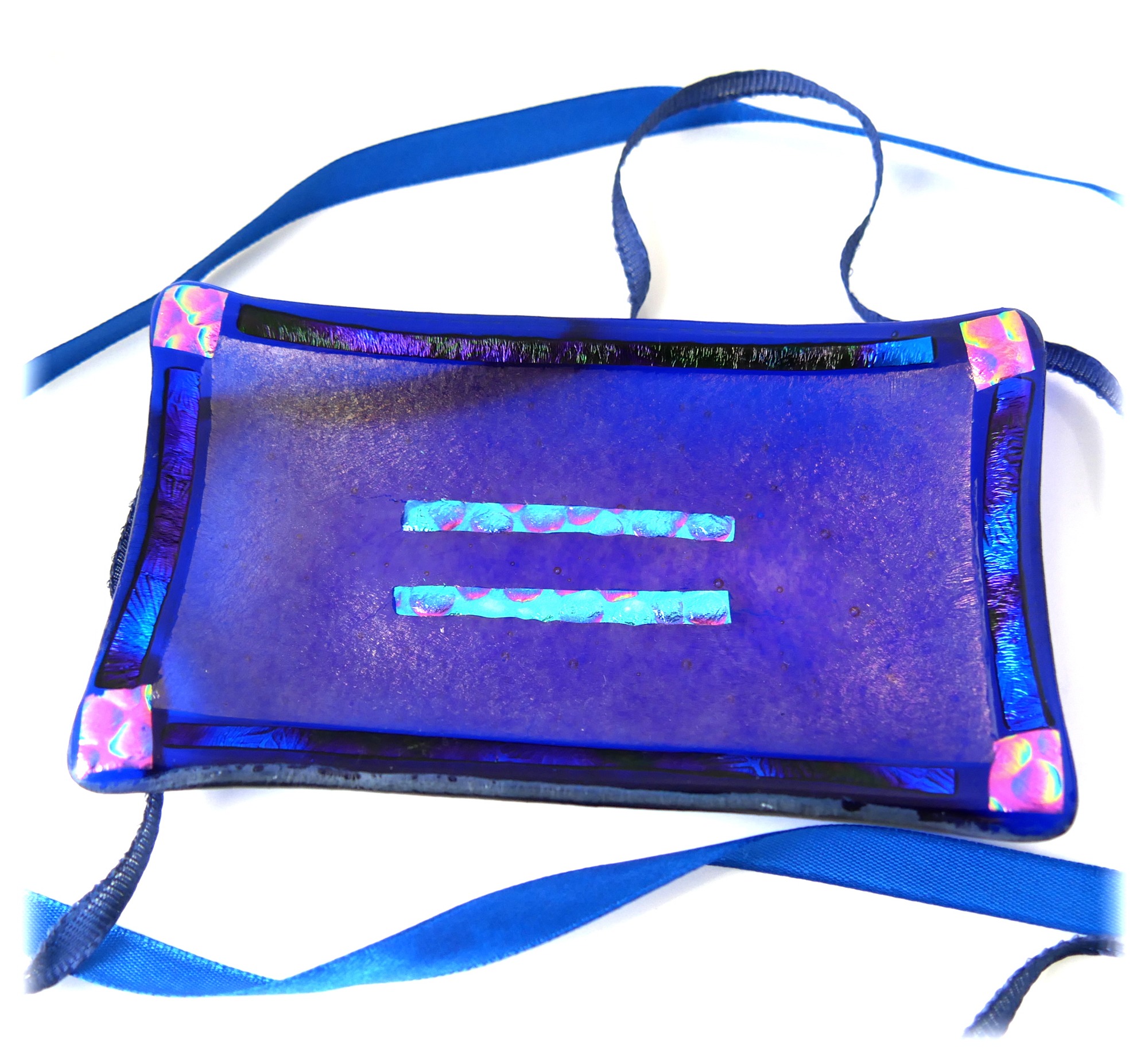 Soap Dish 022 Blue dichroic #2412 FREE 16.00 (22).jpg