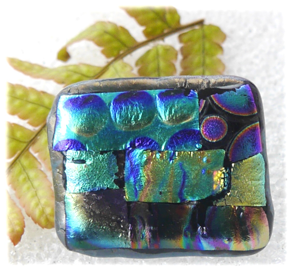 Brooch Fused Dichroic 101 #2310 FREE @8.00.JPG