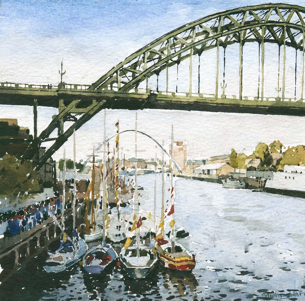 Tall Ships on the Tyne at Newcastle