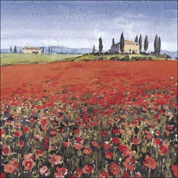 IS03 Poppies, Tuscany
