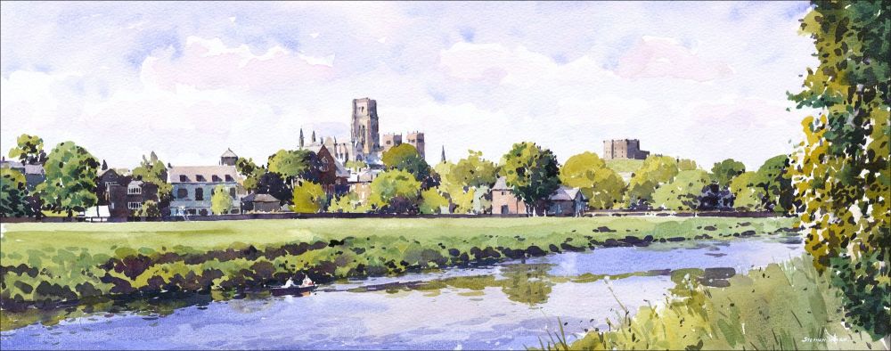 Durham skyline - early summer.