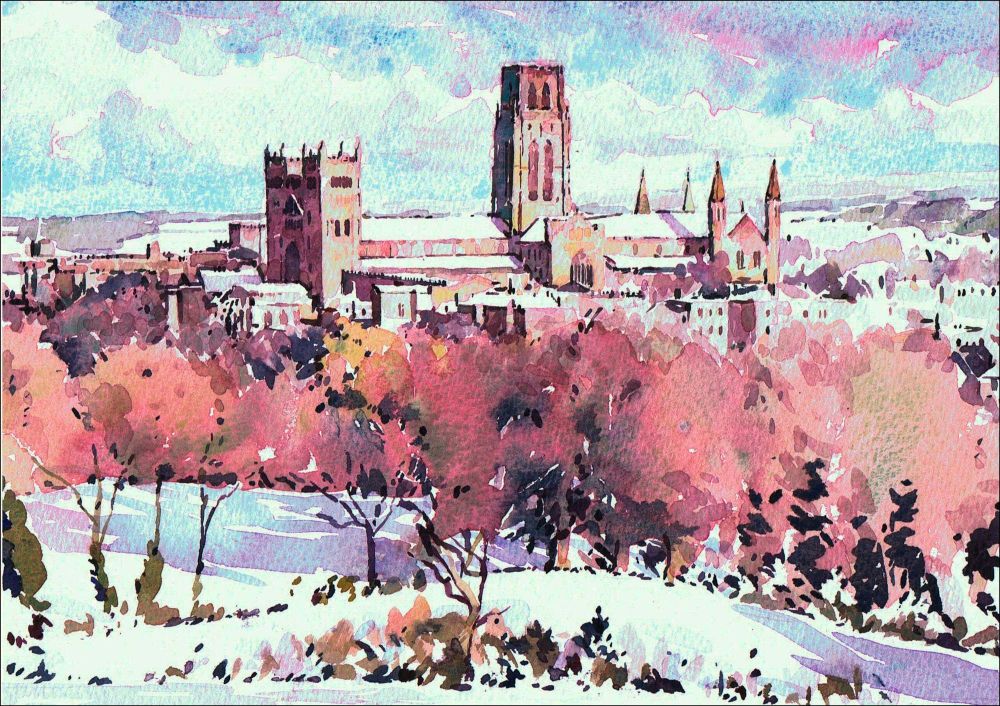 CC04 Durham Cathedral from Obervatory Hill