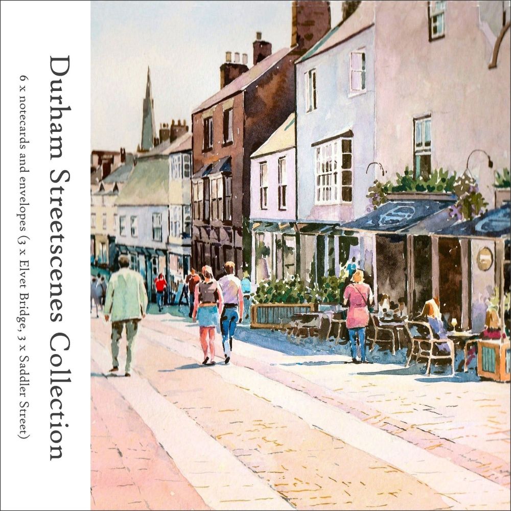 NP07 'Durham Streetscenes Collection' Pack of notecards