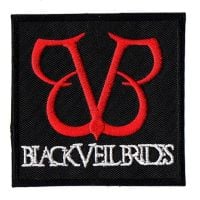Black Veil Brides Red Logo Patch