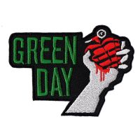 Green Day Hand Grenade Patch