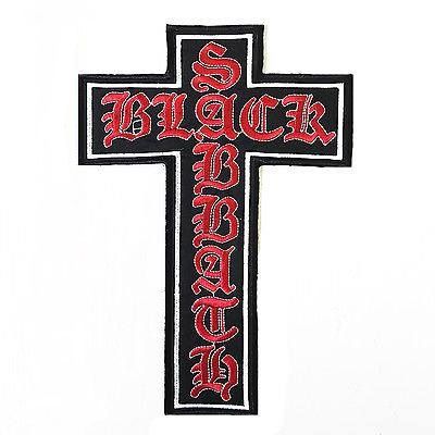 Black Sabbath Crucifix XL Patch
