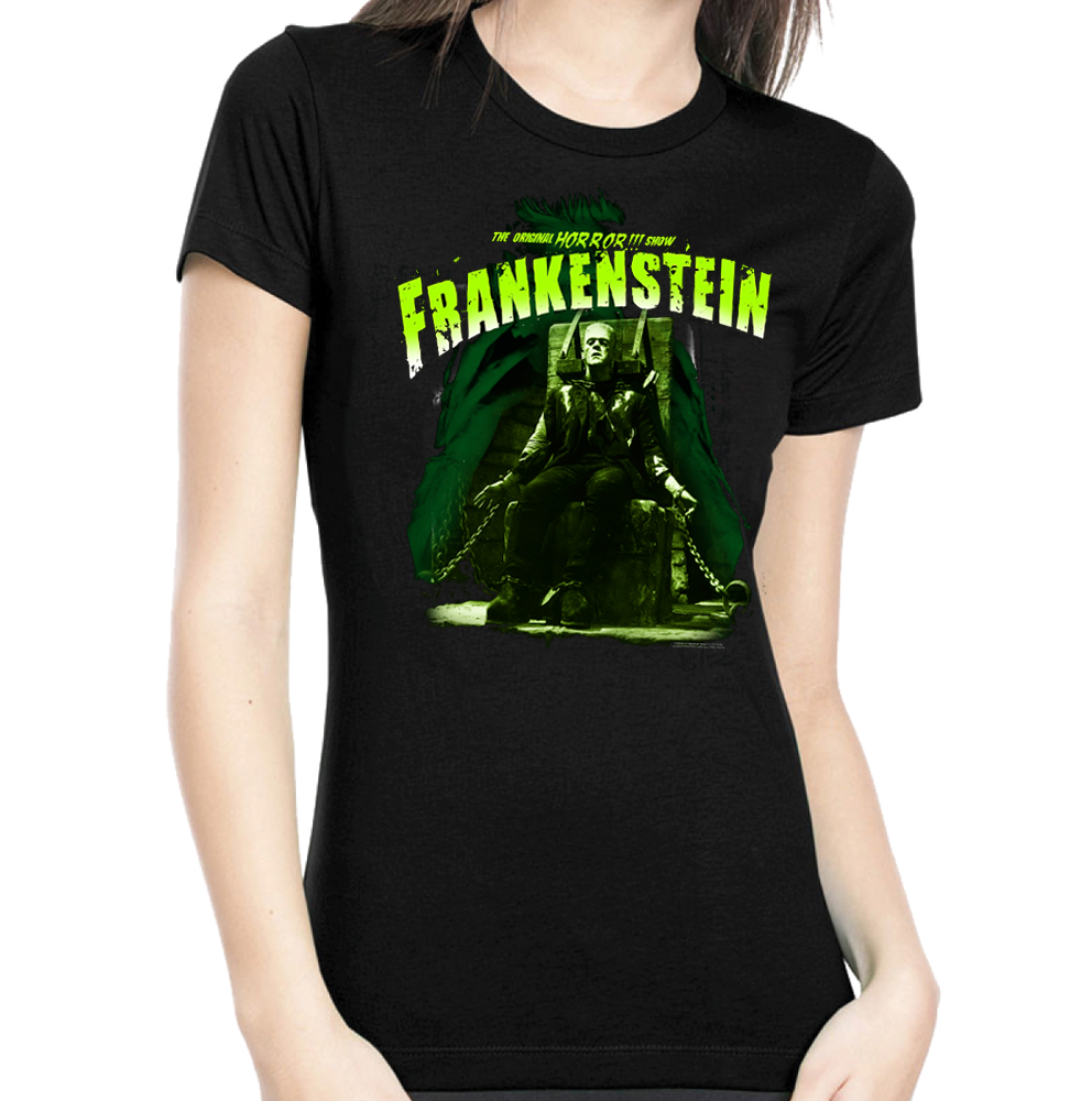 Rock Rebel Frankenstein Electric Chair Tshirt