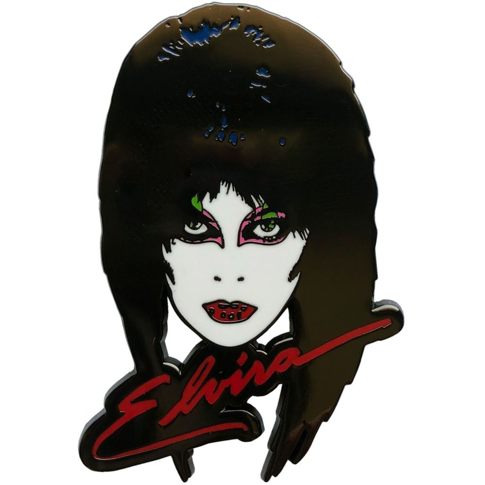 Elvira 80's Badge