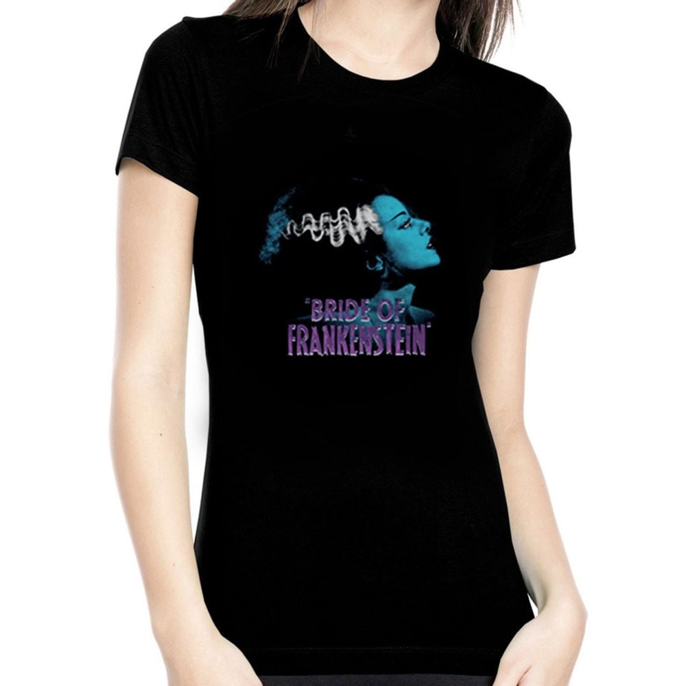 Rock Rebel Bride Of Frankenstein Tshirt