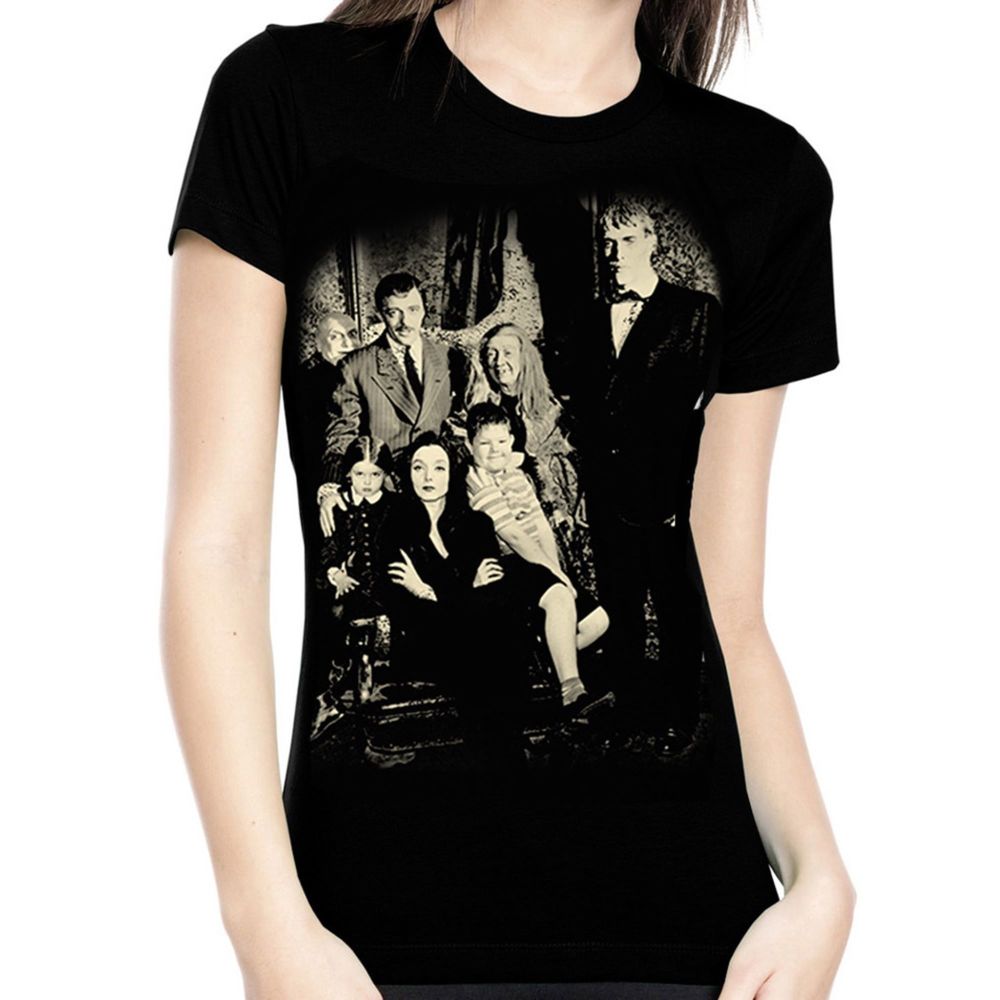 Rock Rebel Addams Family Tshirt