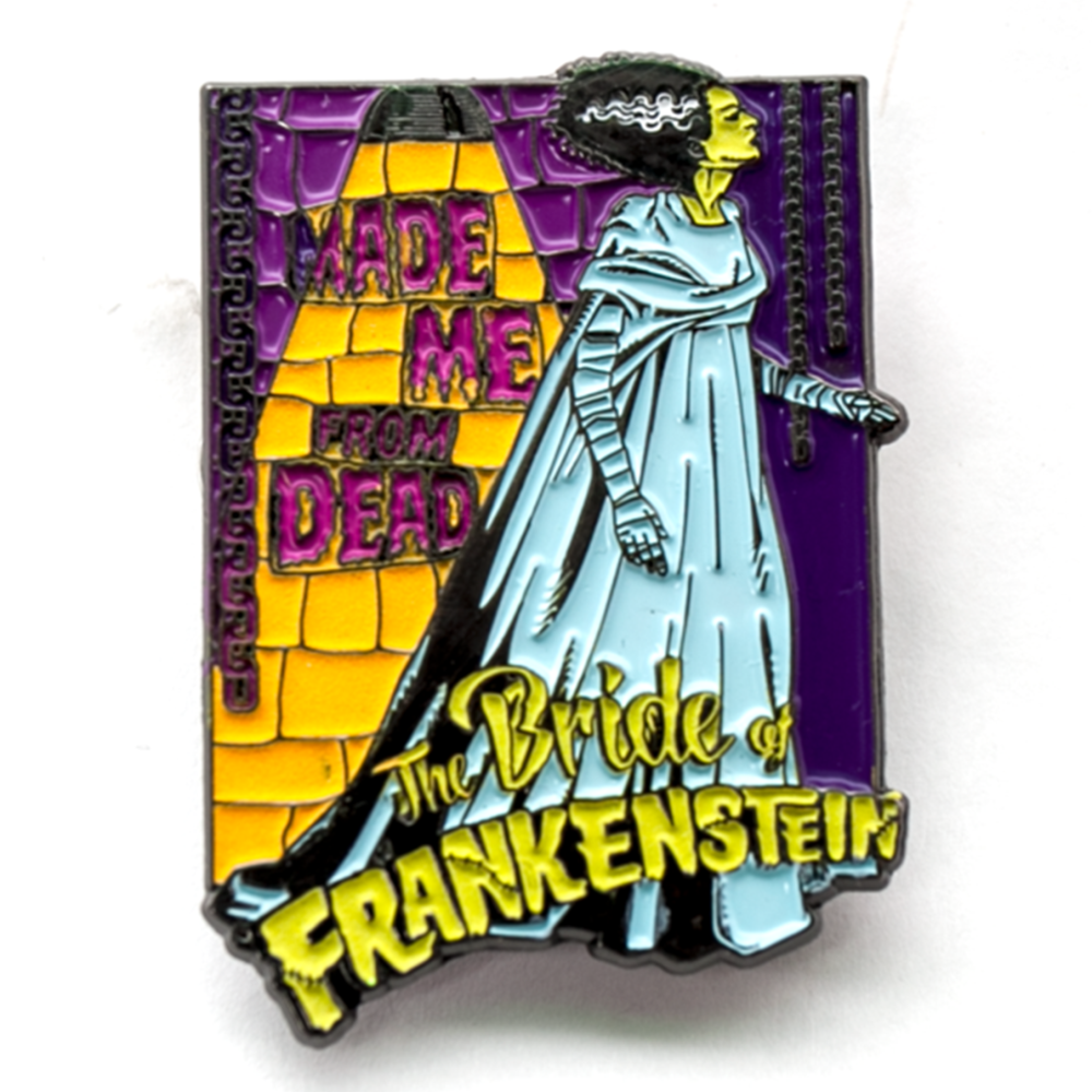Bride Of Frankenstein Made Me From Dead Badge