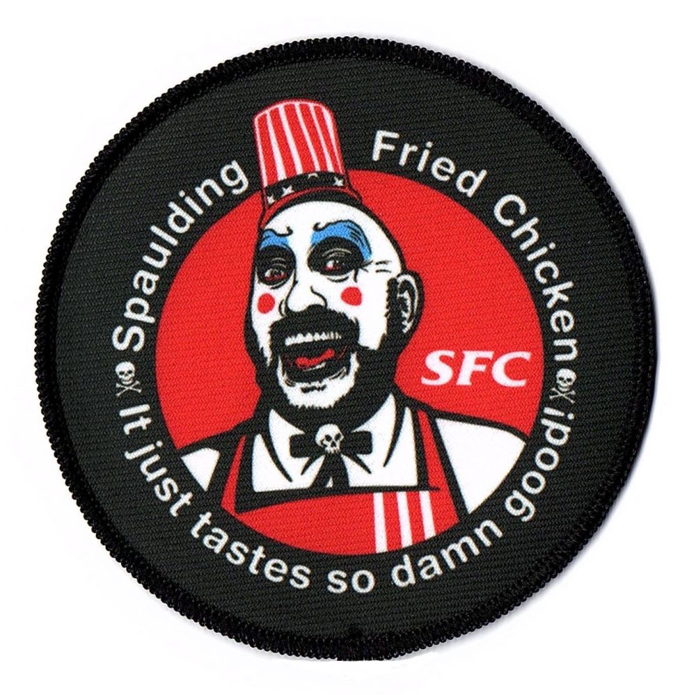 House Of 1000 Corpses Captain Spaulding Fried Chicken Patch