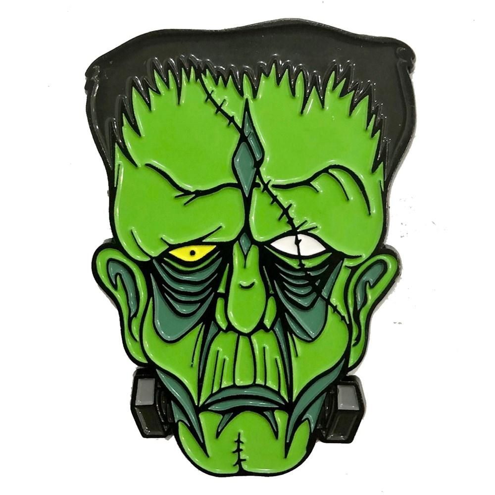 Kreepsville 666 Allan Graves Frankenstein Monster Pin Badge