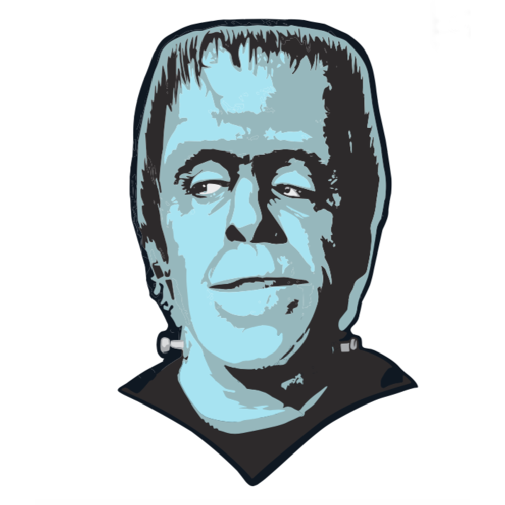 Munsters Herman Munster Badge