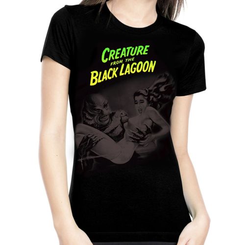 Rock Rebel Creature From The Black Lagoon Damsel Tshirt