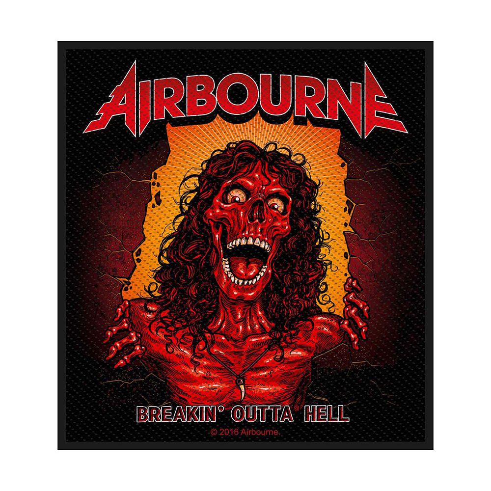 Airbourne Breakin' Outta Hell Patch