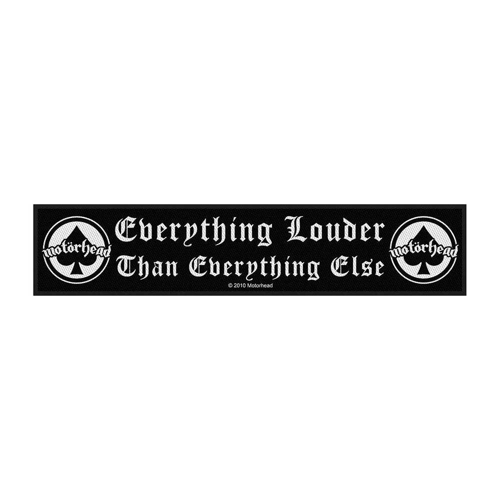 Motorhead Everything Louder Than Everything Else Patch