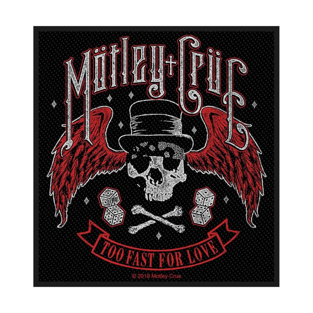 Motley Crue TooFast For Love Patch