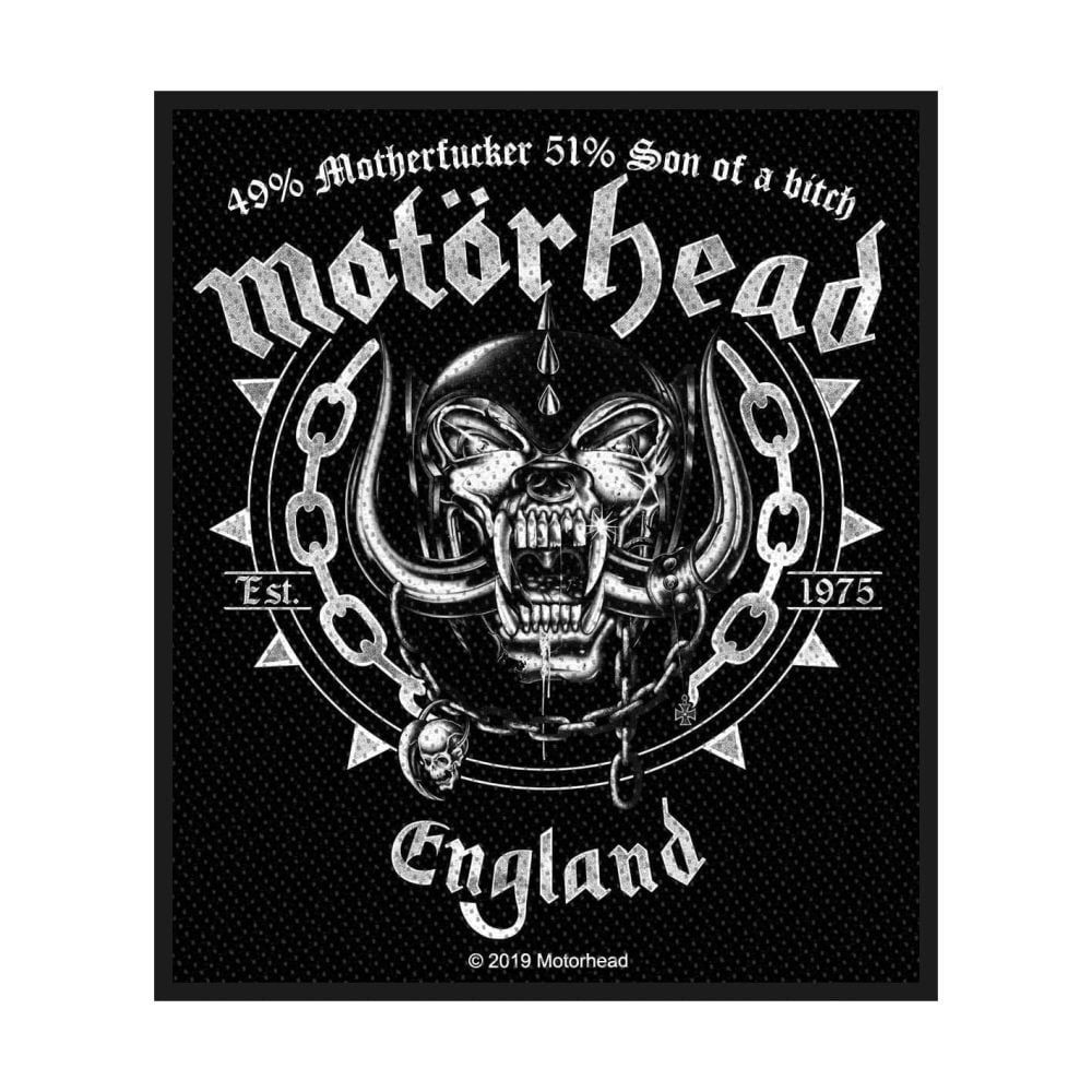 Motorhead Ball And Chain Patch