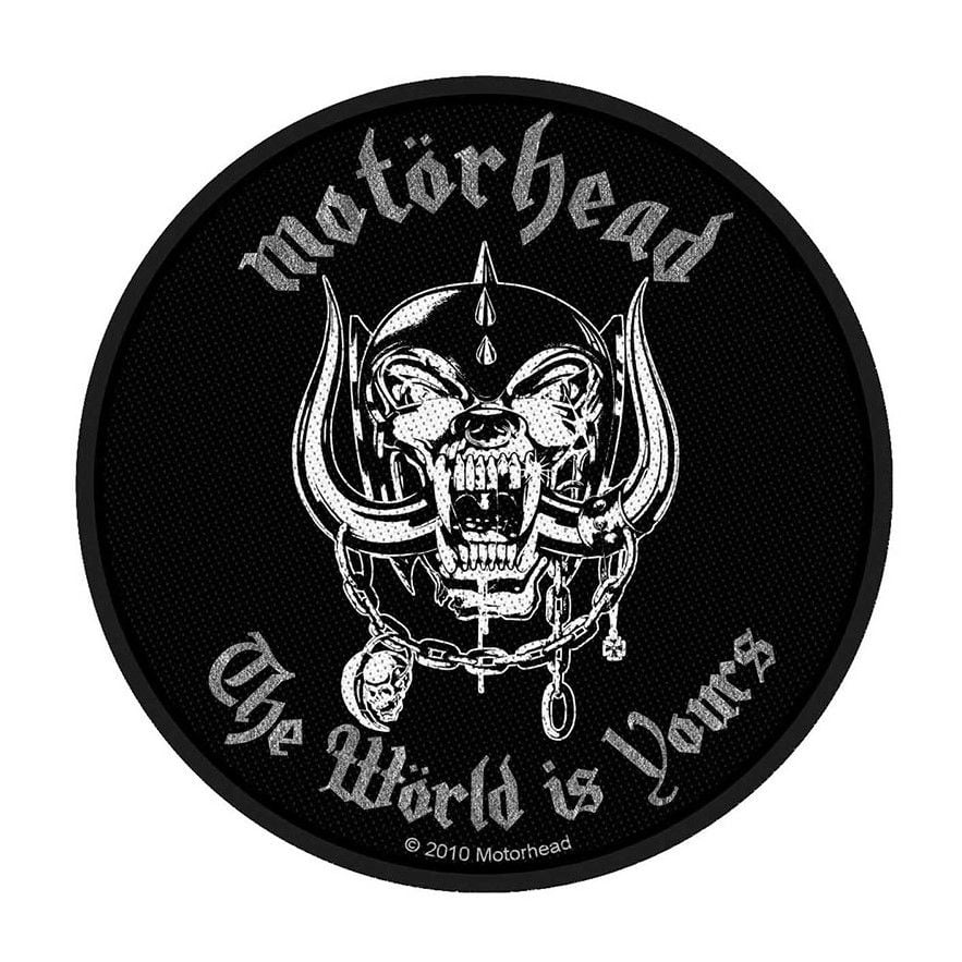 Motorhead The World Is Yours Patch
