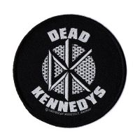Dead Kennedys Black And White Logo Patch