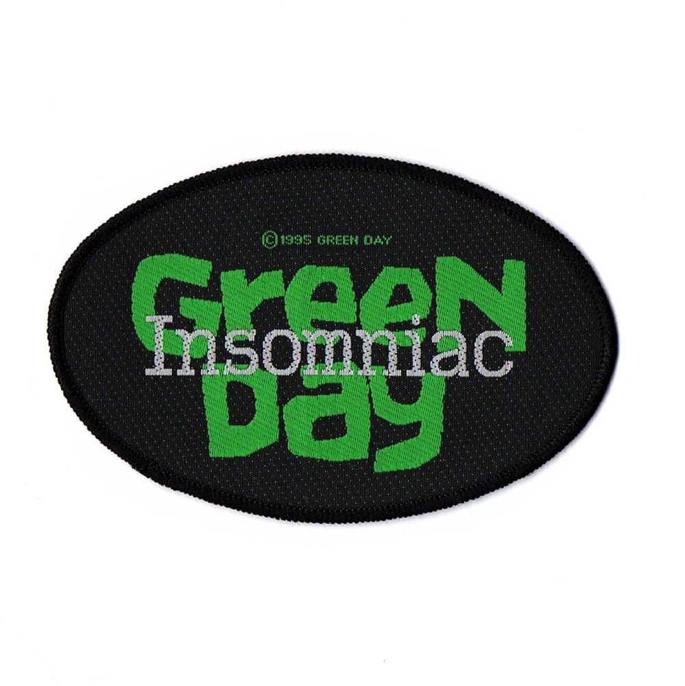 Green Day Insomniac Patch