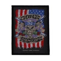 Guns N Roses USA Flag And Skull Patch