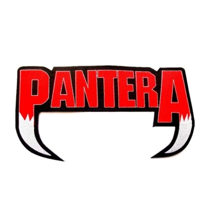 Pantera Logo Red XL Patch