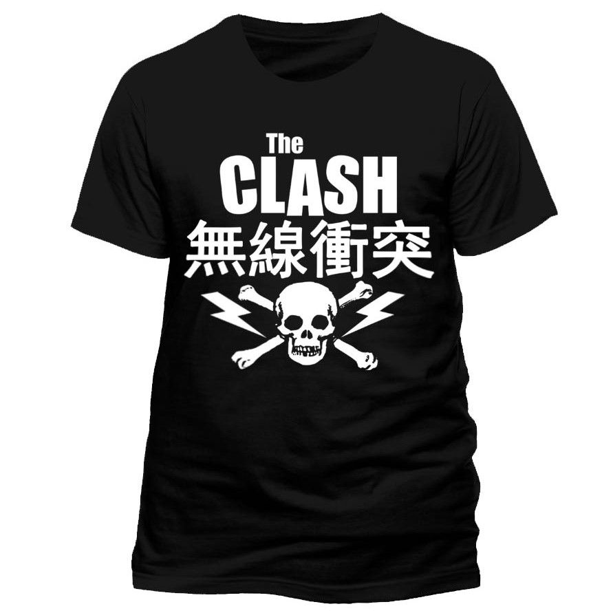 The Clash Skull And Crossbones Tshirt