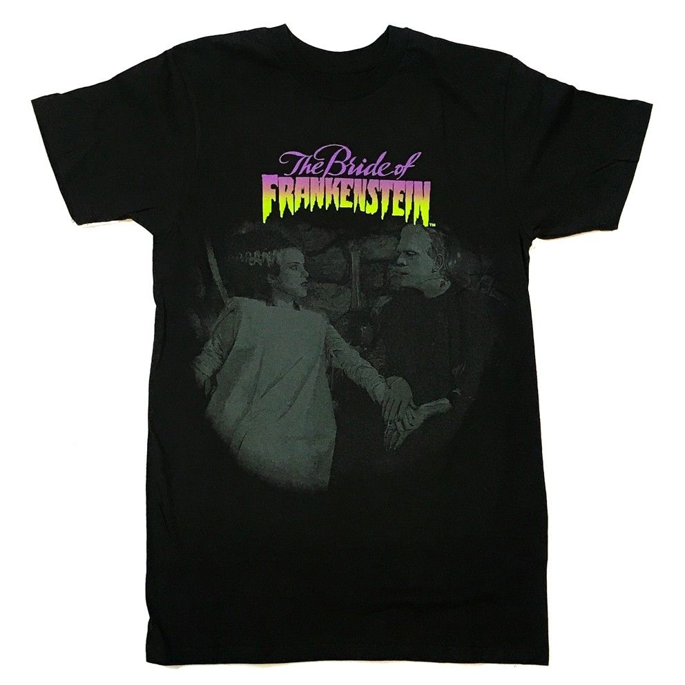 Rock Rebel Bride Of Frankenstein Dead Couple Tshirt