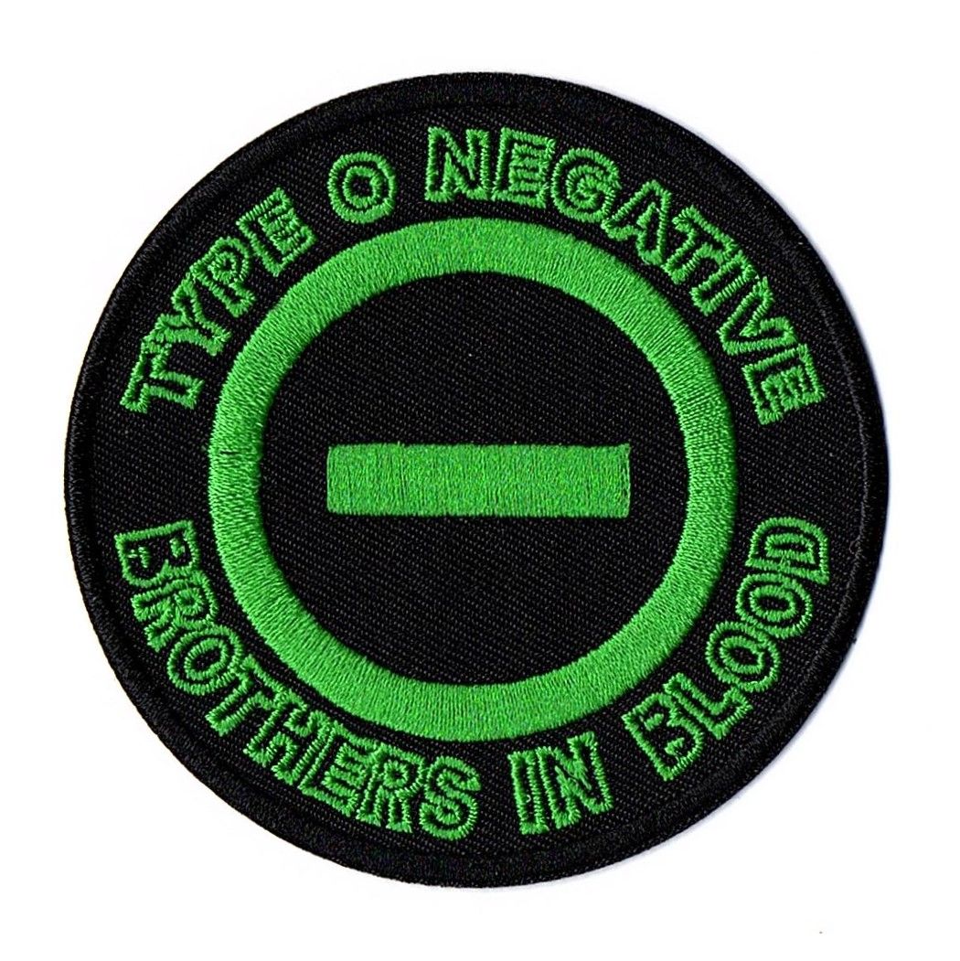 Type O Negative Brothers In Blood Patch