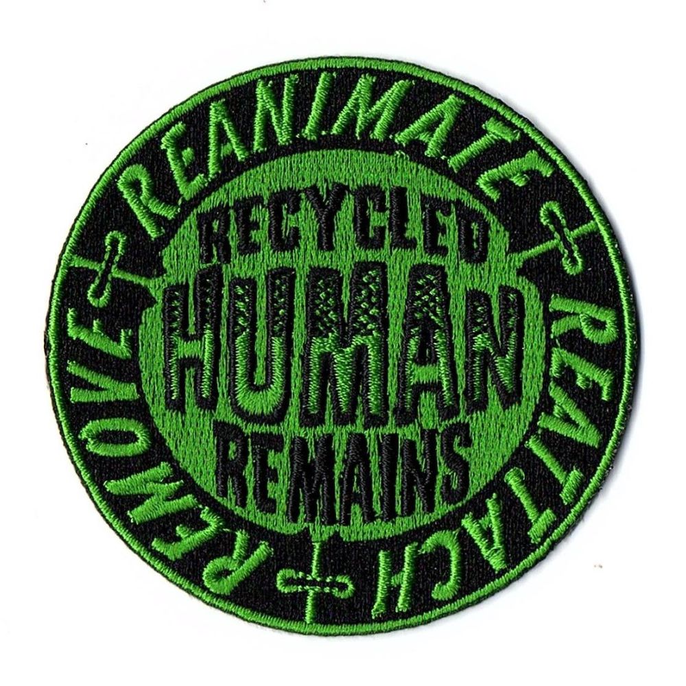 Kreepsville 666 Recycled Human Remains Patch