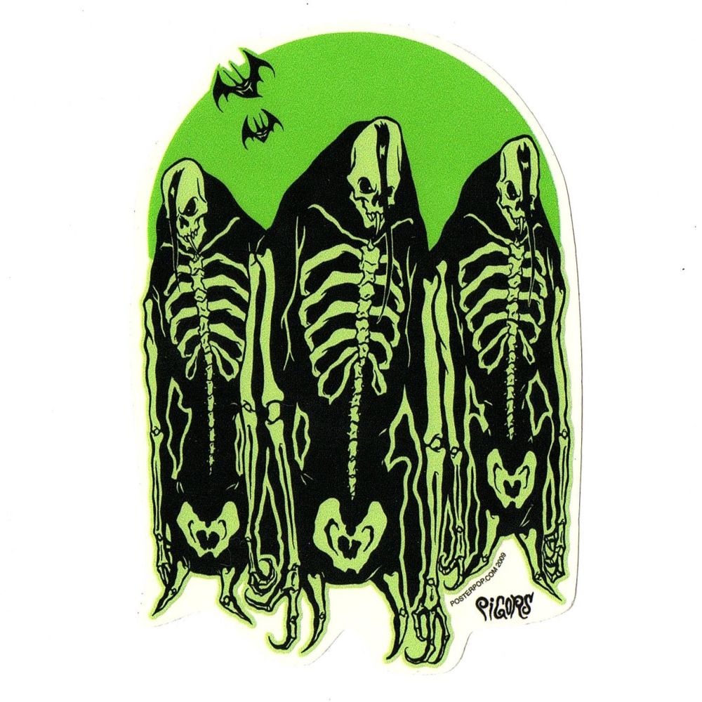 Pigors Misfit Ghouls Sticker