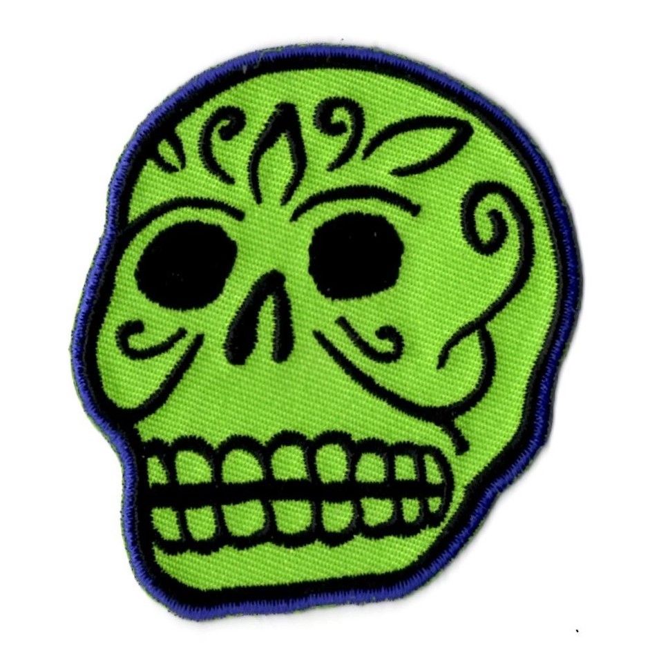 Kruse Green Skull Patch