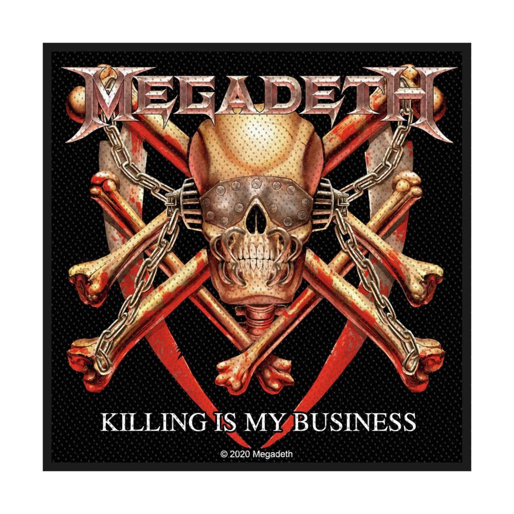 Megadeth Killing Is My Business Patch