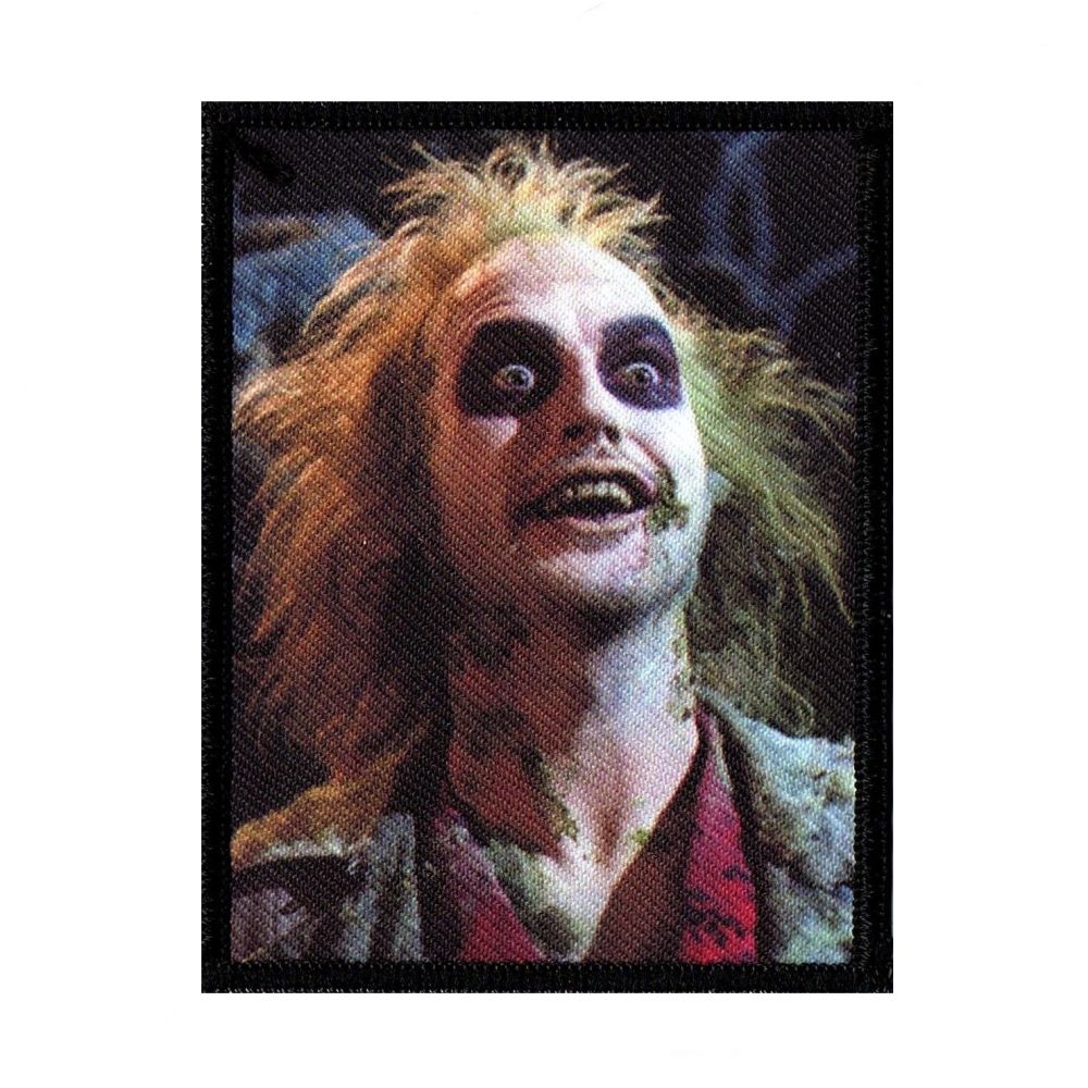 Beetlejuice Head Patch