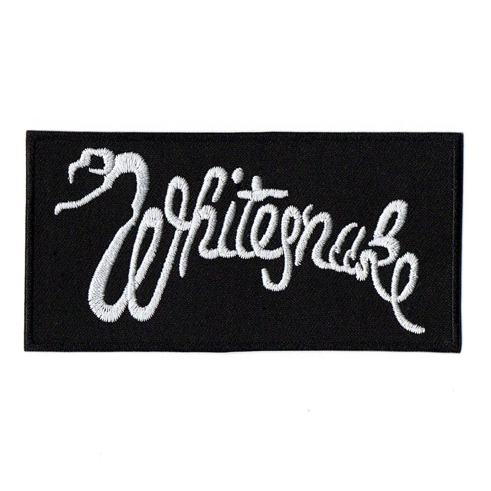 Whitesnake Logo Patch