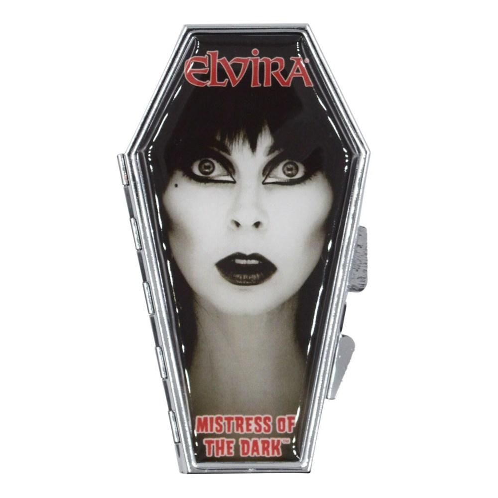 Kreepsville 666 Elvira Face Coffin Compact Mirror