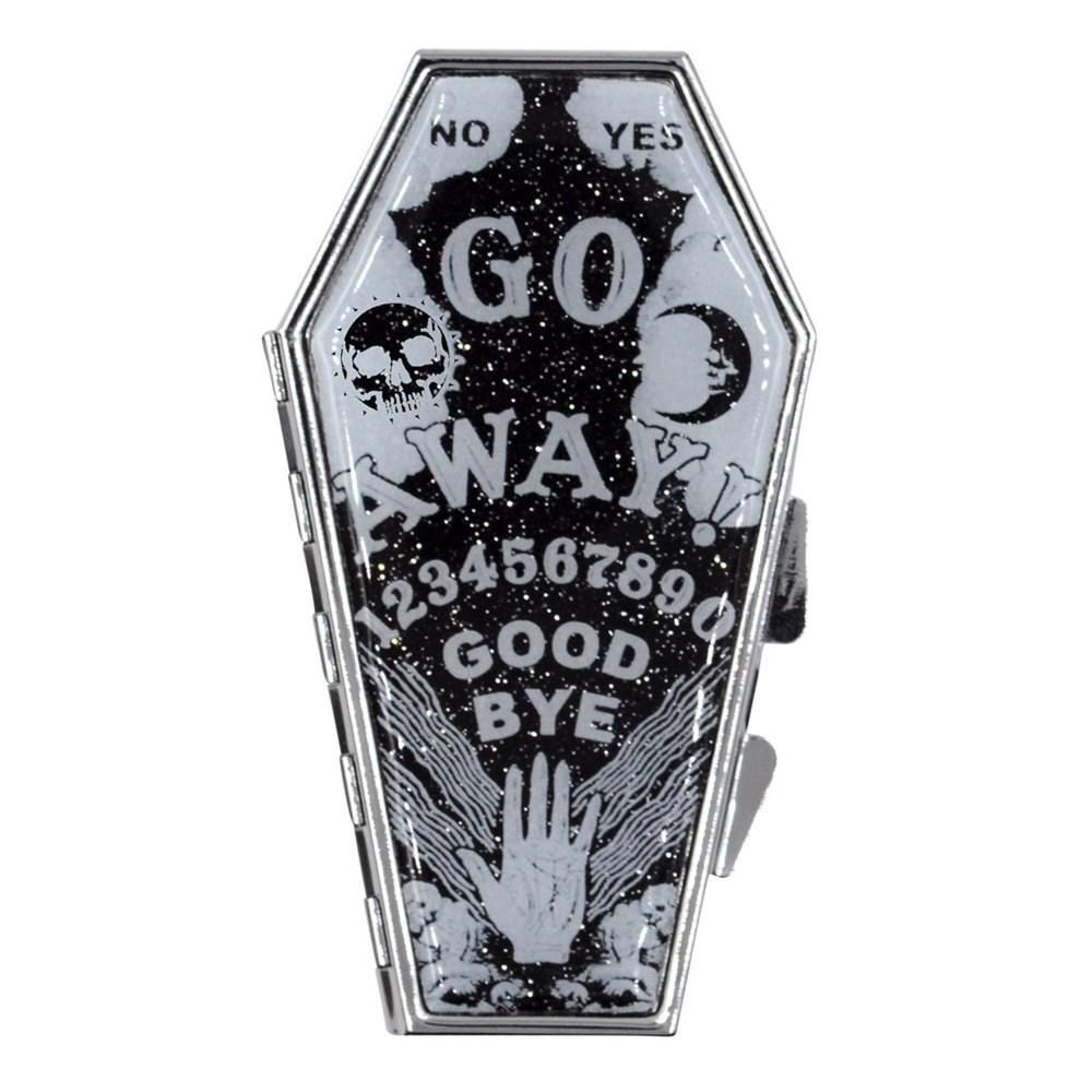 Kreepsville 666 Go Away Ouija Coffin Compact Mirror
