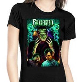 Rock Rebel Dr Frankenstein Tshirt