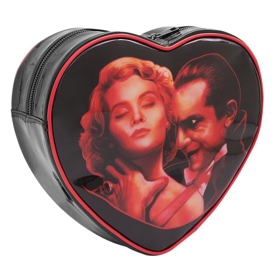Dracula Choke Heart Shaped Back Pack